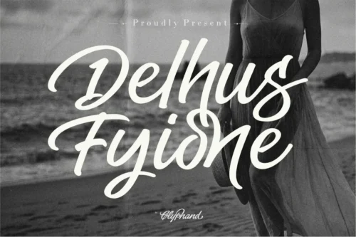 Elegant Handwritten Script Font