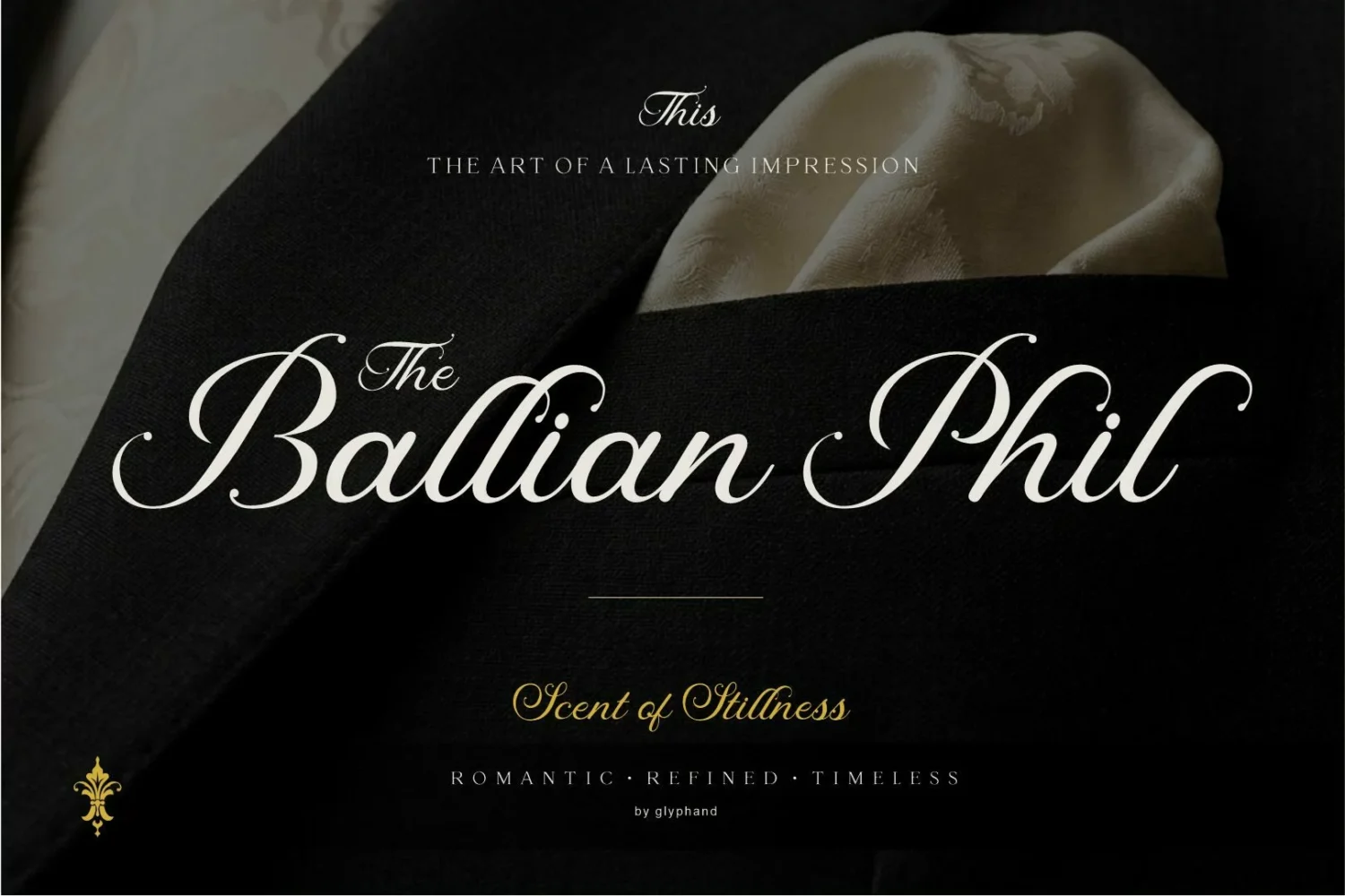 Elegant Luxury Calligraphy Script Font