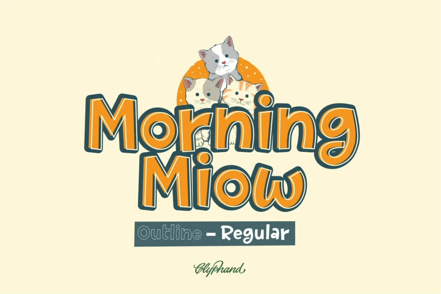 Playful Bold Display Font Duo