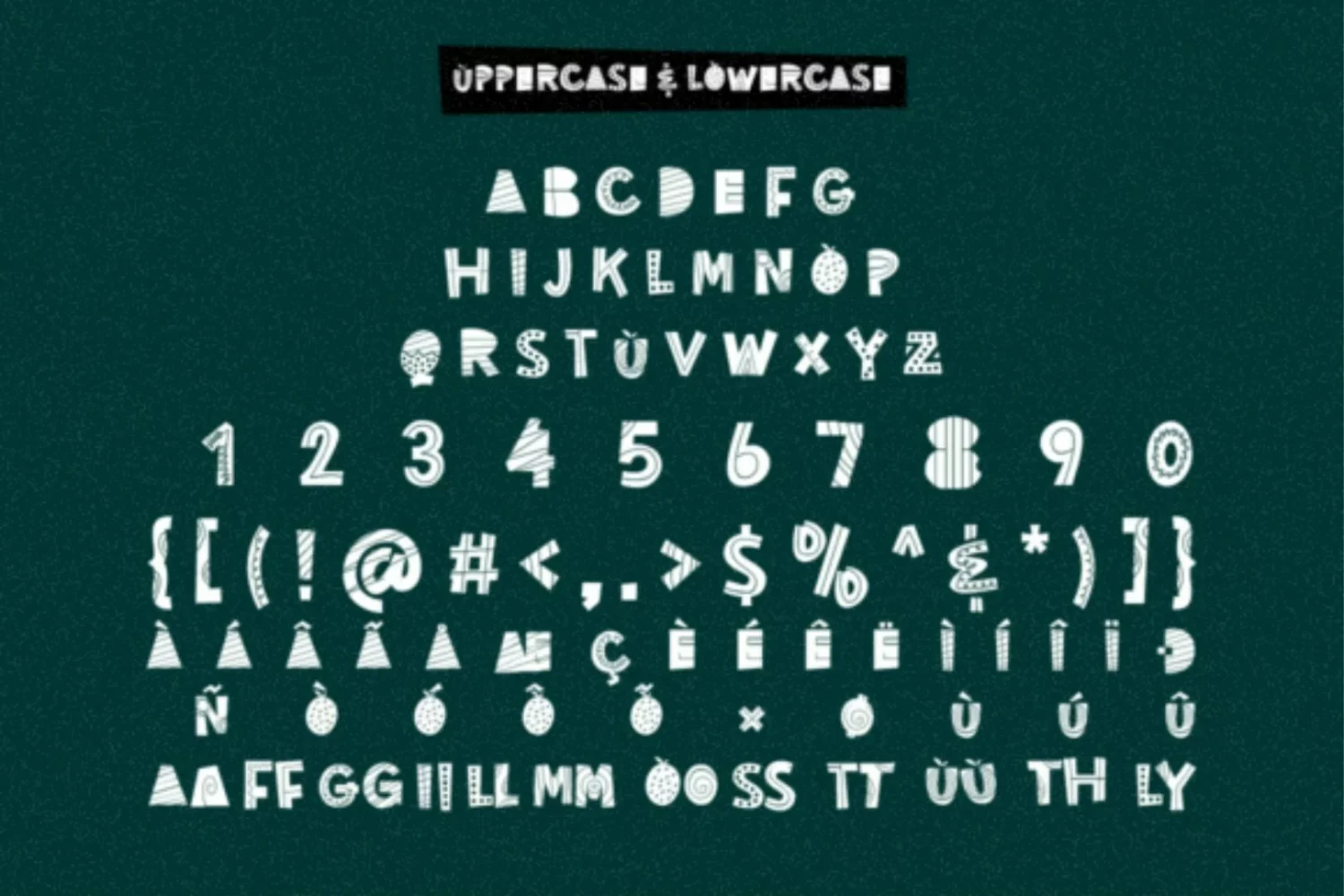 Playful Decorative Display Font