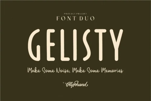 sans-serif with script duo font