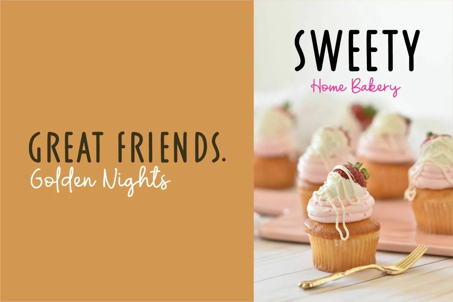 sans-serif with script duo font