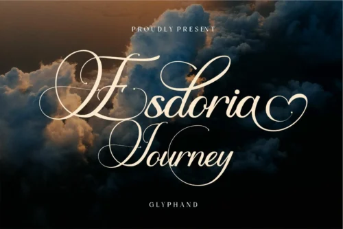 Ornamental Calligraphy Script Font