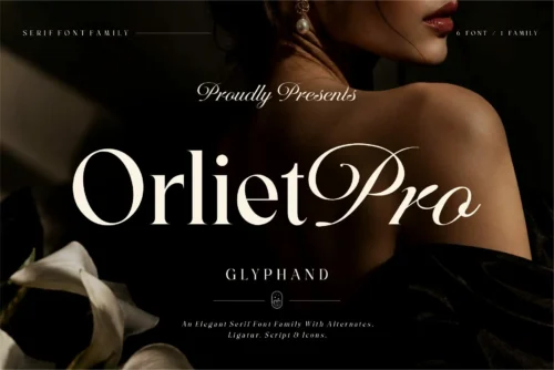 Versatile Serif Font Family with Script & Ornaments